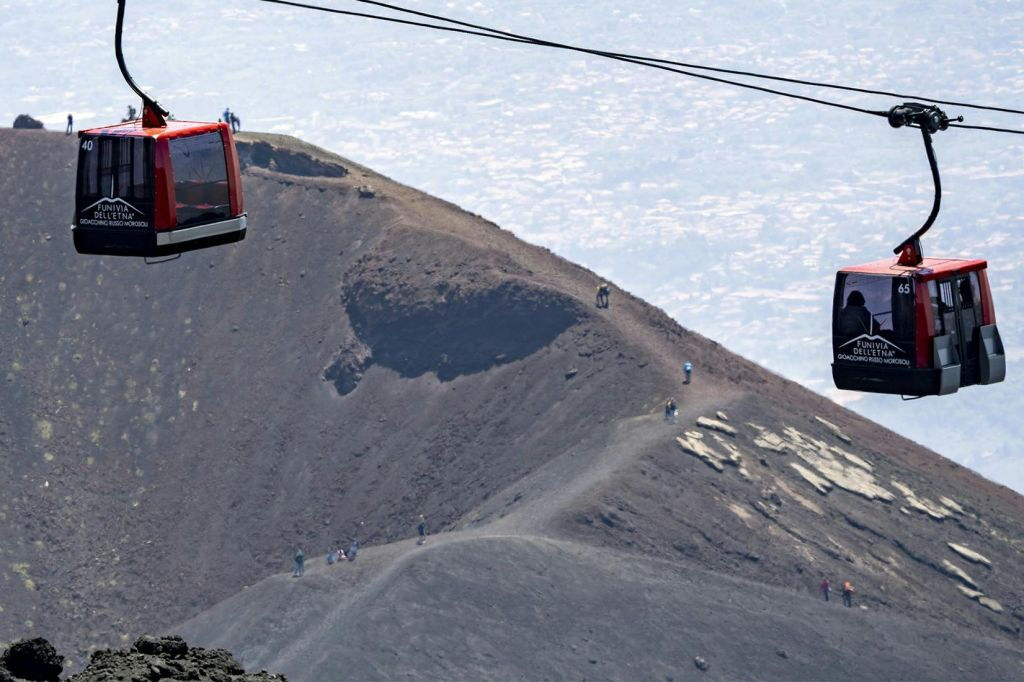 Monte Etna: Biglietto prioritario per la funivia + trasferimento in autobus 4x4