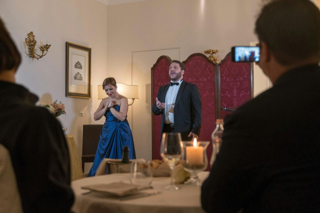 Pamphilij Palace Rome: Opera Dinner with Live Performances