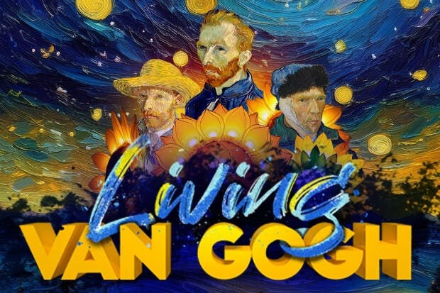 Lisboa: Exposición Vivir a Van Gogh en Mãe d'Água das Amoreiras Embalse
