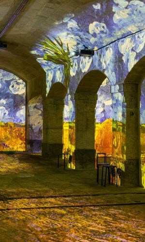 Lisboa: Exposición Vivir a Van Gogh en Mãe d'Água das Amoreiras Embalse