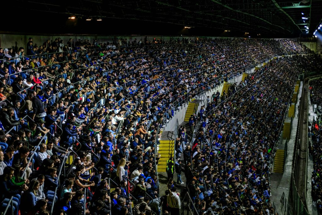 Partita di calcio dell'Internazionale