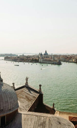 Venise : Visite guidée en bateau du Grand Canal + entrée au clocher de San Giorgio Maggiore