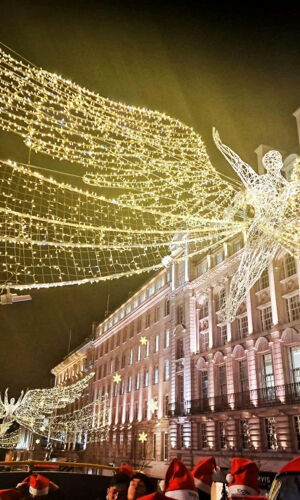 London Christmas Lights Tootbus Tour