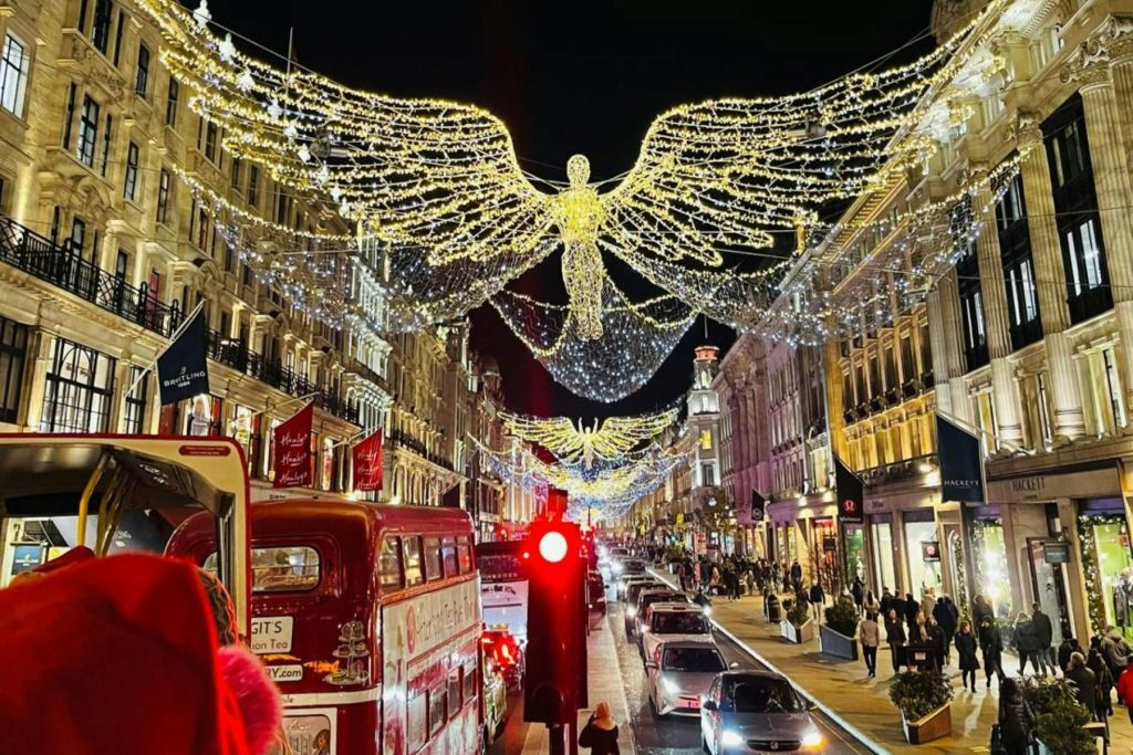 Recorrido en Tootbus por las luces navideñas de Londres