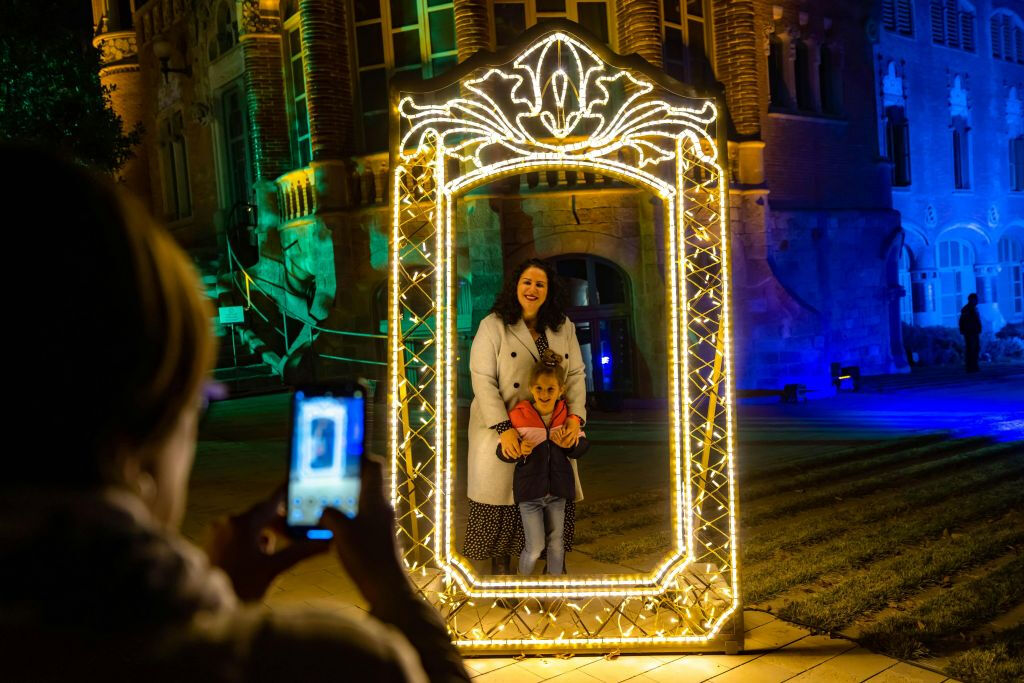 Les Llums de Vivers: Giardino di Natale
