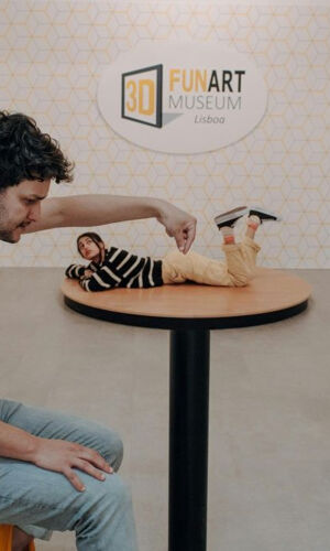 Museo de Arte 3D Fun + Autobús Hop-on Hop-Off de Lisboa