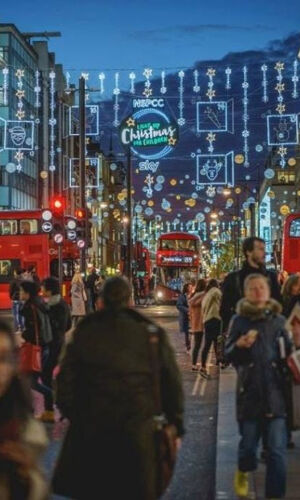 London: Christmas Lights Guided Night Tour