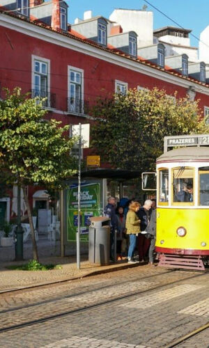 Tram 28: Passe de 24 horas com guia de áudio