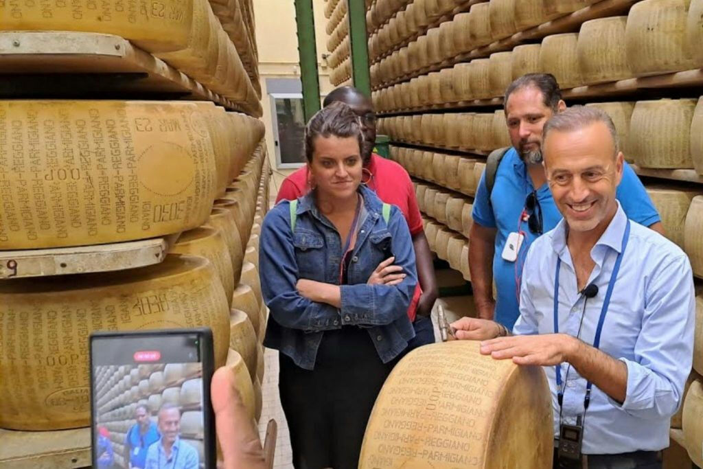 Noceto: Visita guidata e degustazione del Parmigiano Reggiano