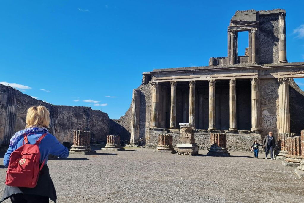 Pompei: Biglietto d'ingresso + tour guidato da Napoli
