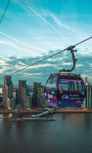 London: Uber Boat by Thames Clippers & IFS Cloud Cable Car Roundtrip Ticket