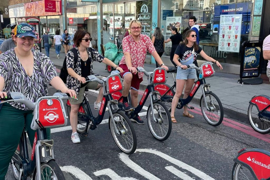 Londres : Camden Market et Southbank - Visite guidée à vélo et gastronomique