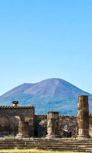 Roma: Escursione di un giorno a Pompei e al Vesuvio con pranzo