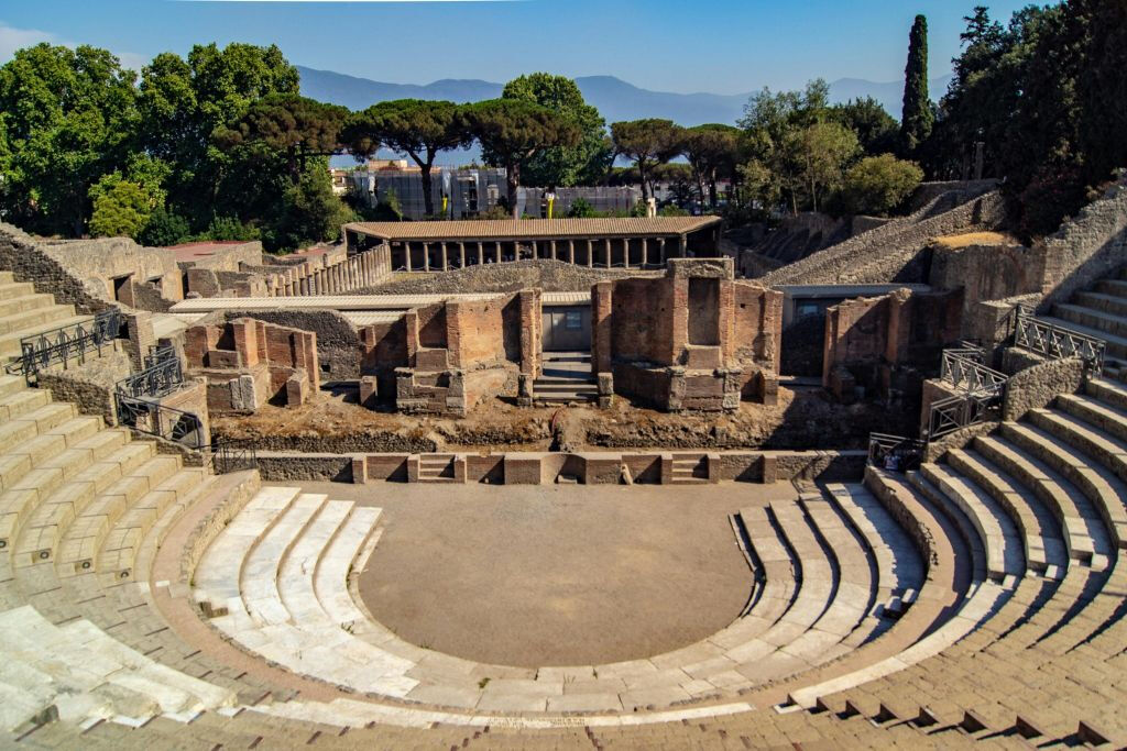 Da Roma: Escursione di un giorno a Pompei e Sorrento con pranzo
