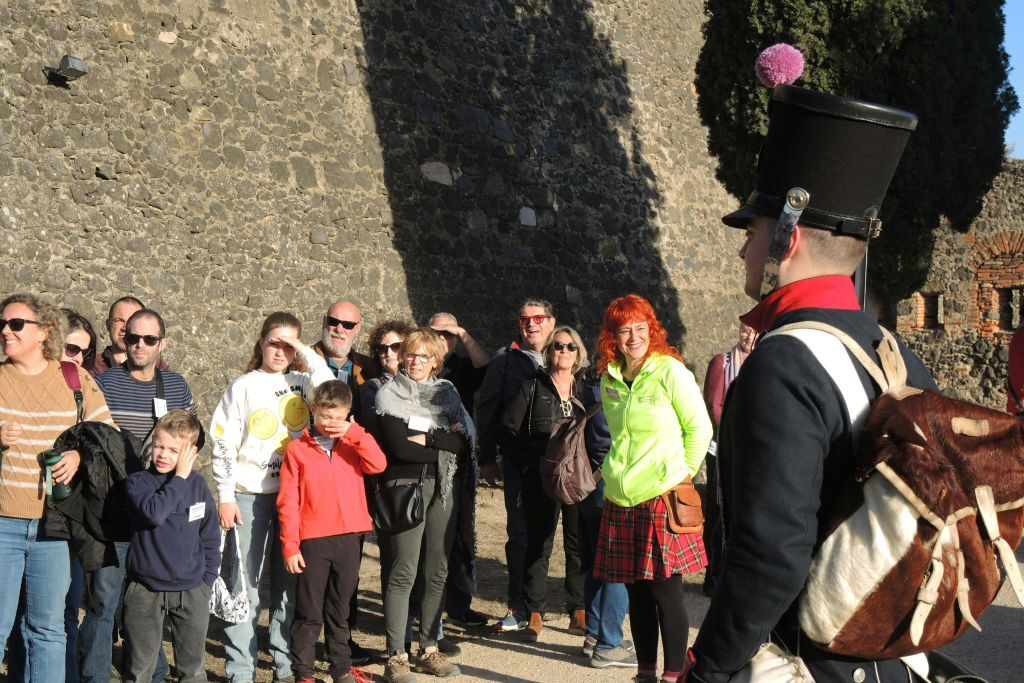 Castello di Hostalric: Visita guidata all'accampamento napoleonico in catalano