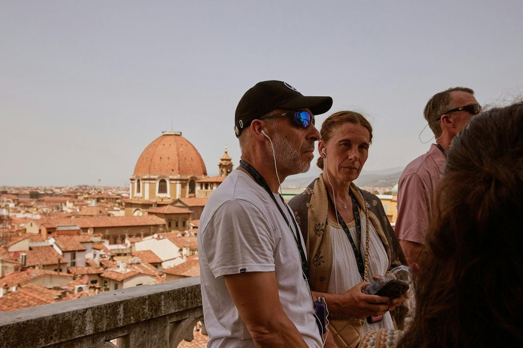 Firenze: Tour a piedi e visita del Duomo con accesso esclusivo alla terrazza
