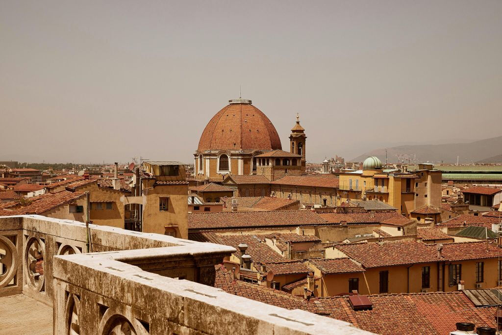 Firenze: Tour a piedi e visita del Duomo con accesso esclusivo alla terrazza