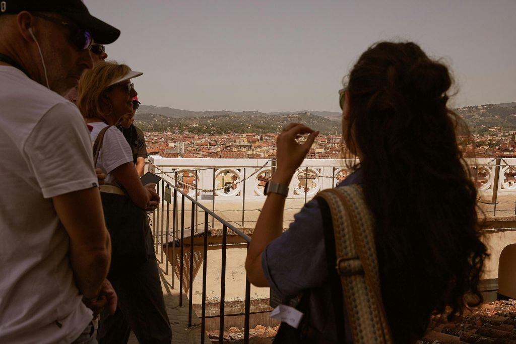 Firenze: Tour a piedi e visita del Duomo con accesso esclusivo alla terrazza