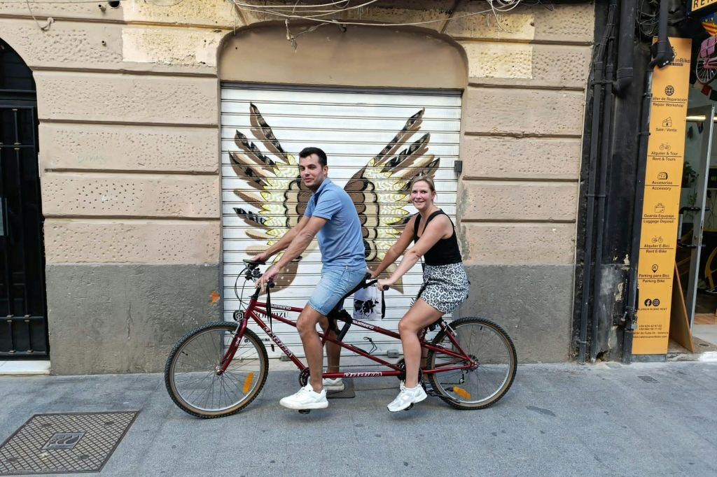 Valencia: Alquiler de Bicicletas Tándem de Medio Día o Día Completo