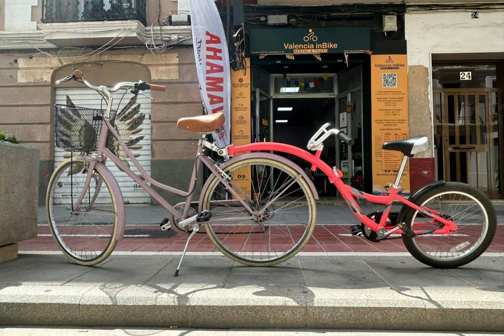 Valencia: Alquiler de Bicicletas Tándem de Medio Día o Día Completo