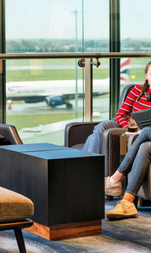 London Heathrow Airport T5: Plaza Premium Lounge Access