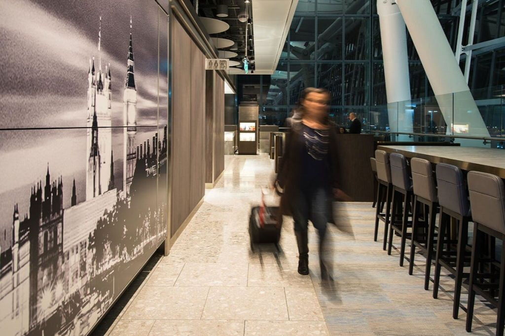 London Heathrow Airport T5: Plaza Premium Lounge Access