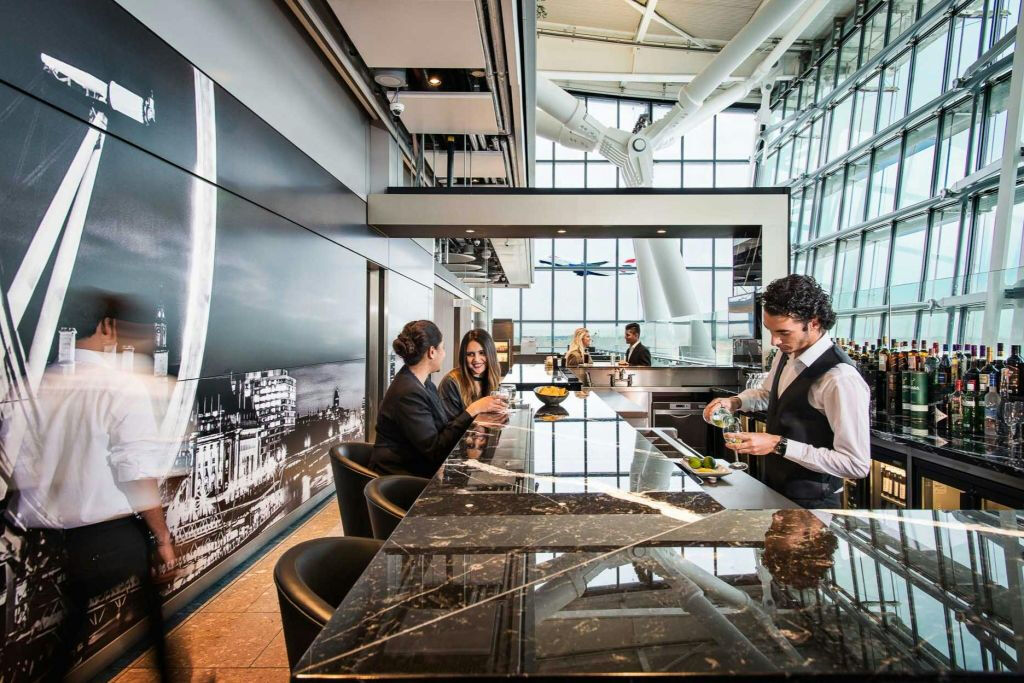 London Heathrow Airport T5: Plaza Premium Lounge Access