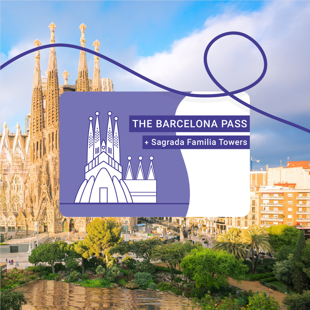 Il Pass di Barcellona + le Torri della Sagrada Familia