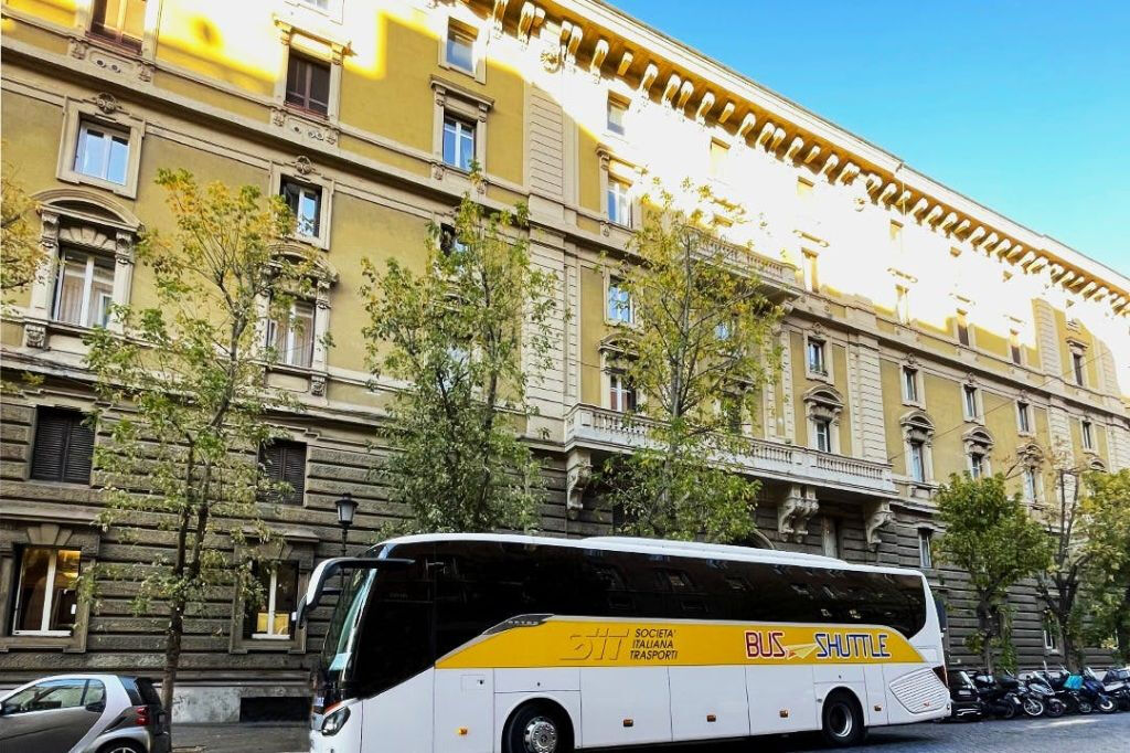 Roma: Trasferimento in autobus dall'aeroporto di Fiumicino al Vaticano