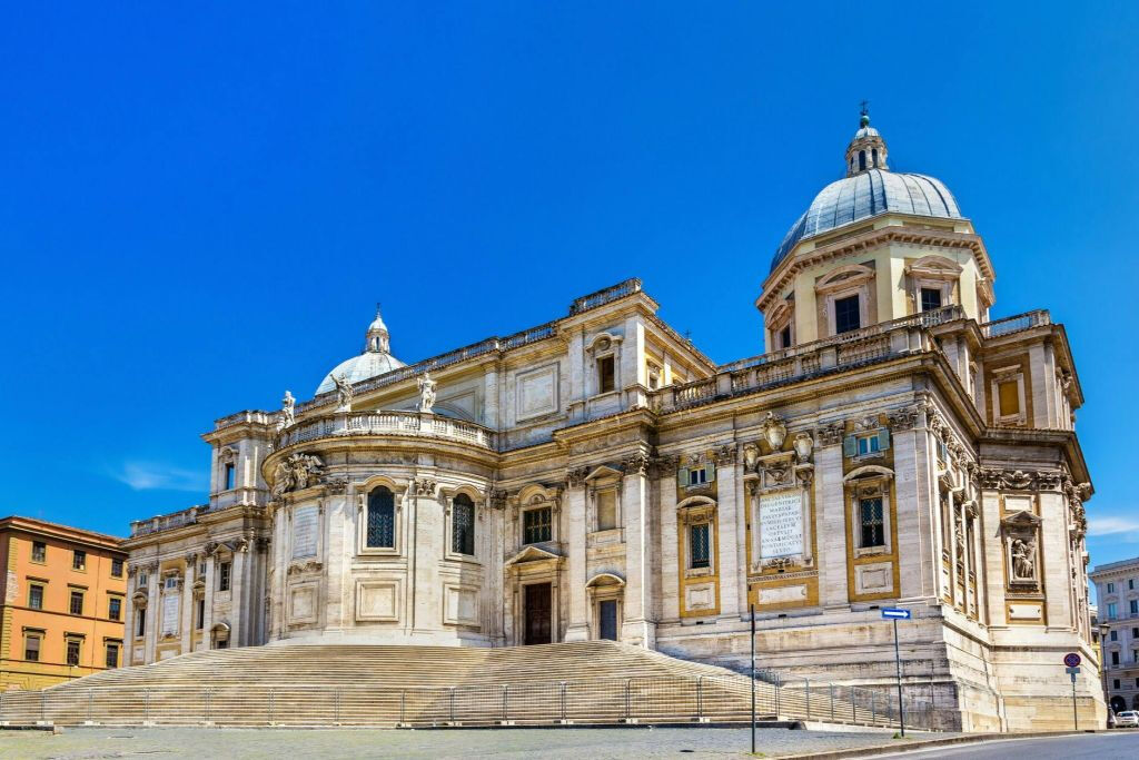 Rome : Visite guidée des trois basiliques papales et des escaliers sacrés
