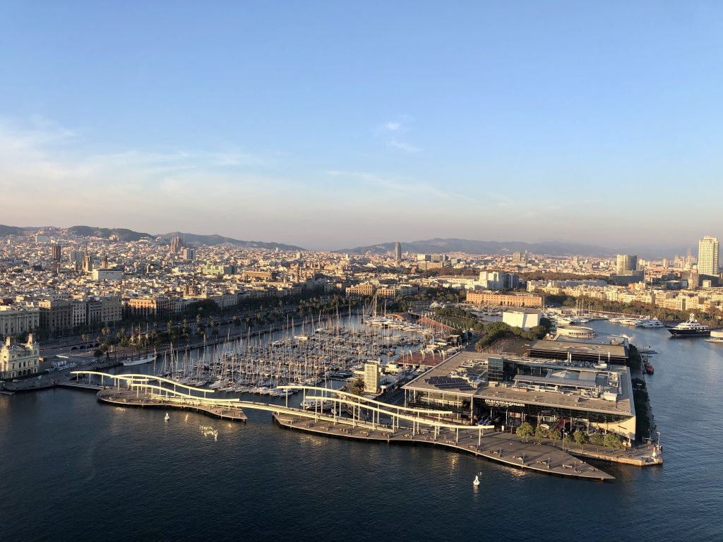Funivia di Barcellona: Andata e ritorno dalla spiaggia di Barceloneta