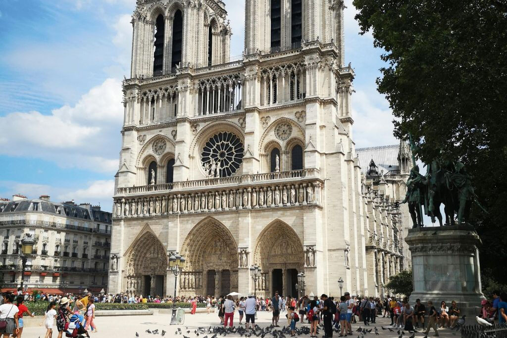 Notre-Dame Cathedral of Paris: Entry Ticket + Exterior Guided Tour