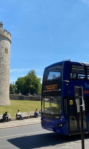 Windsor London: 24-Hr Open Top Hop-on Hop-off Bus Tour + Audio Guide