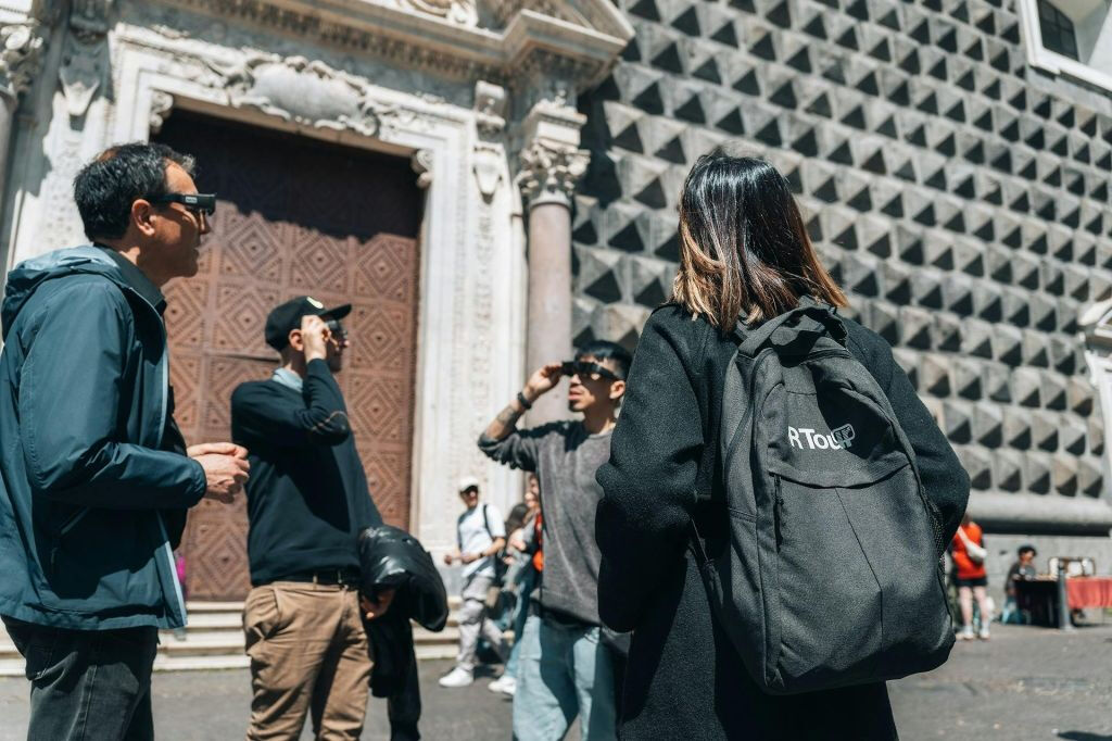 Centro storico di Napoli: Tour a piedi con realtà aumentata