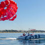 Albufeira: Experiencia guiada de Parasailing