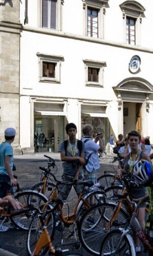 Firenze: Tour audio guidato in bicicletta