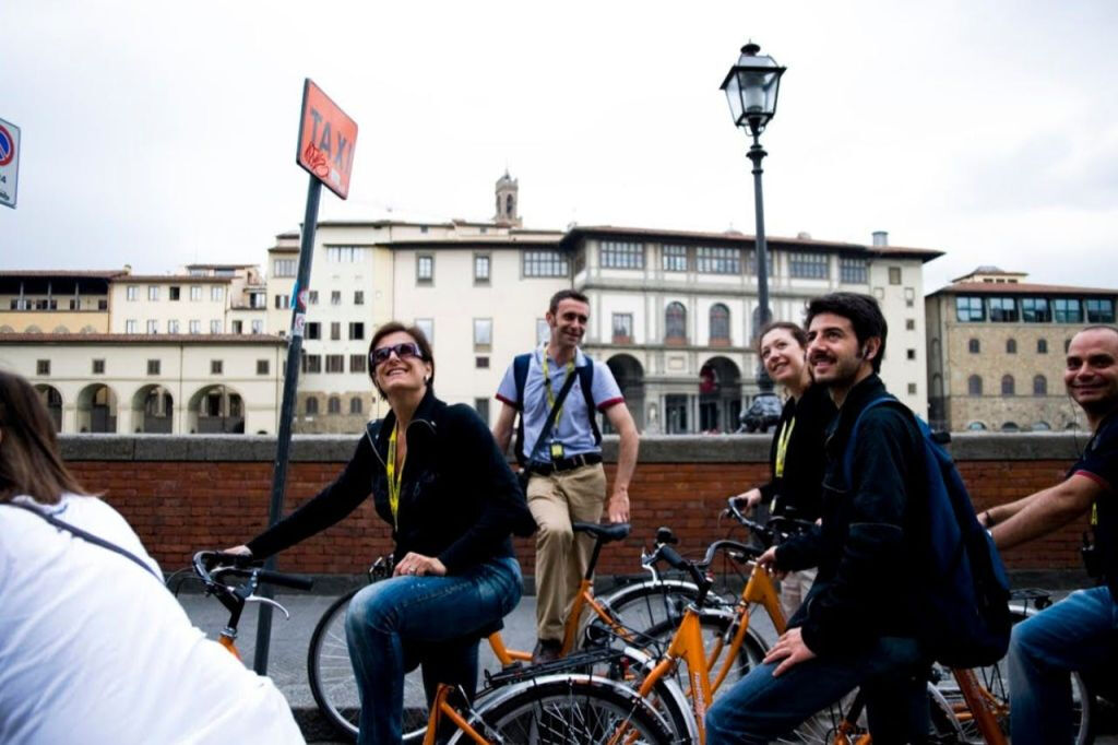 Firenze: Tour audio guidato in bicicletta