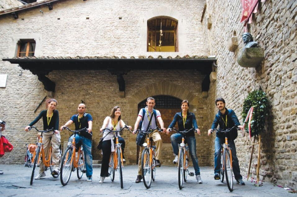 Firenze: Tour audio guidato in bicicletta