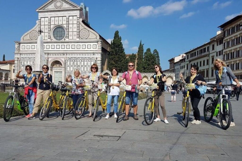 Firenze: Tour audio guidato in bicicletta