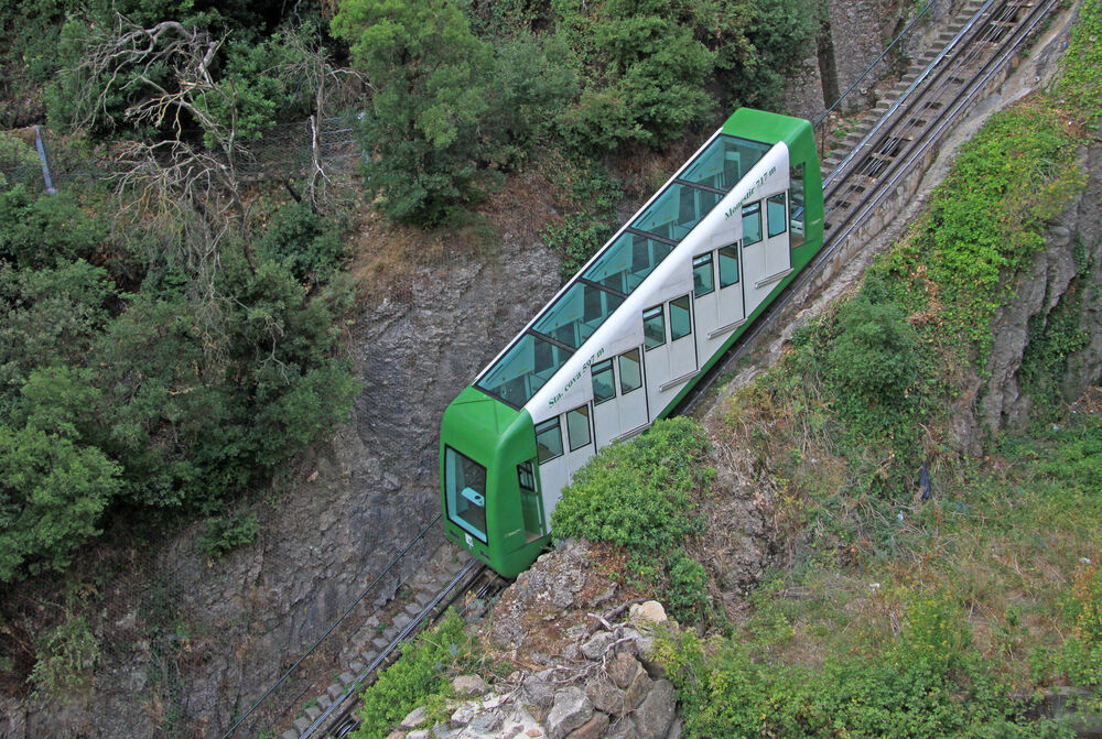 Tarjeta de Montaña de Montserrat: Tren desde Barcelona + Cremallera + Acceso Moreneta