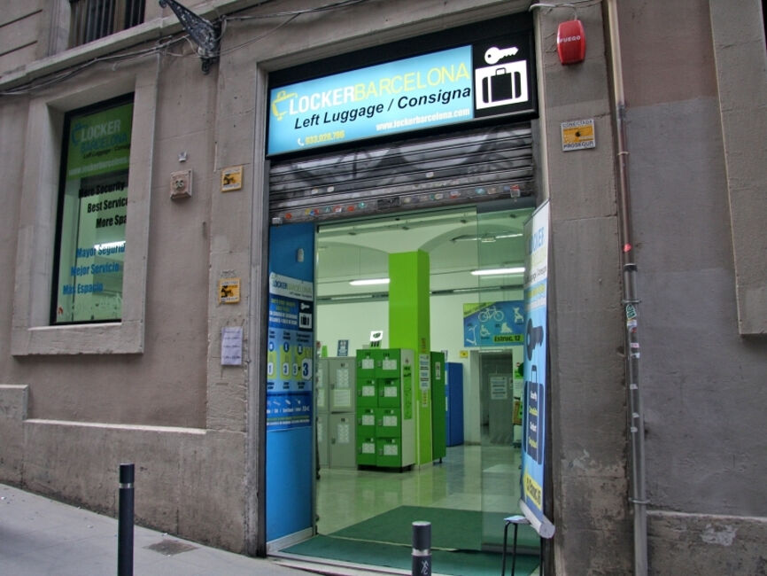 Taquilla Barcelona: Servicio de consigna