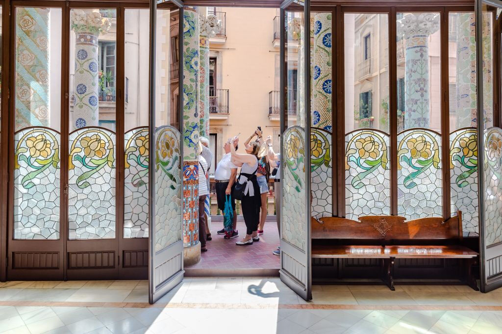 Il passo del Barcellona di Domenech i Montaner