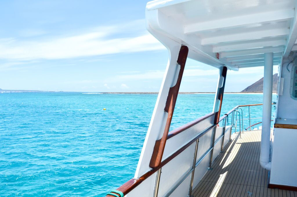 Isla de Lobos: Ferry desde Corralejo