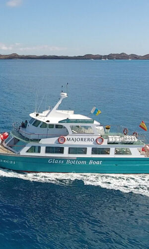 Isla de Lobos: Ferry desde Corralejo