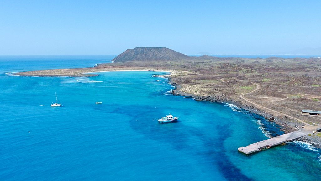 Isla de Lobos: Ferry desde Corralejo