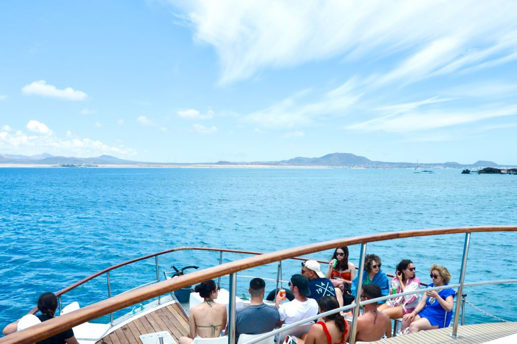 Isla de Lobos: Ferry desde Corralejo