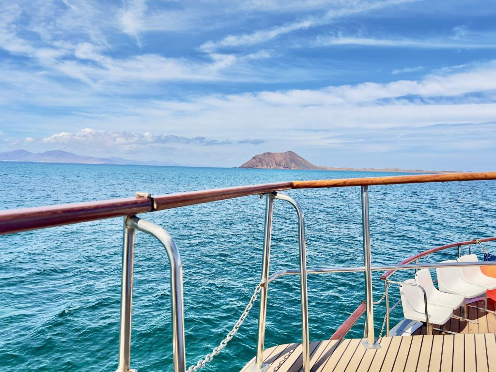 Isla de Lobos: Ferry desde Corralejo