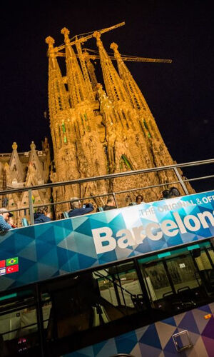 Barcelona Bus Turístic: Night Tour