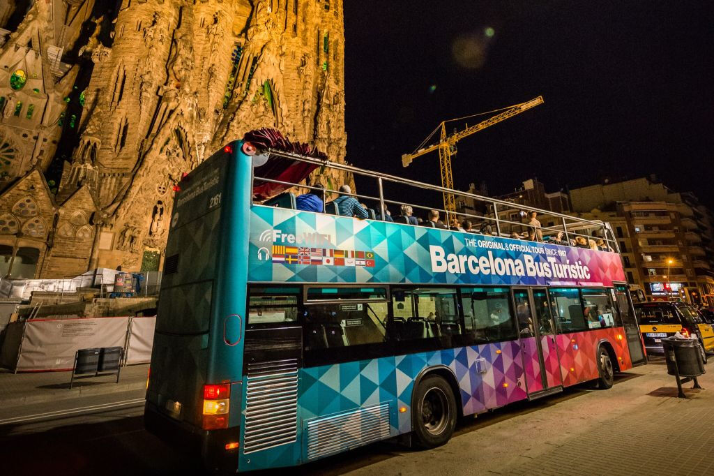 Barcelona Bus Turístic: Excursão Noturna