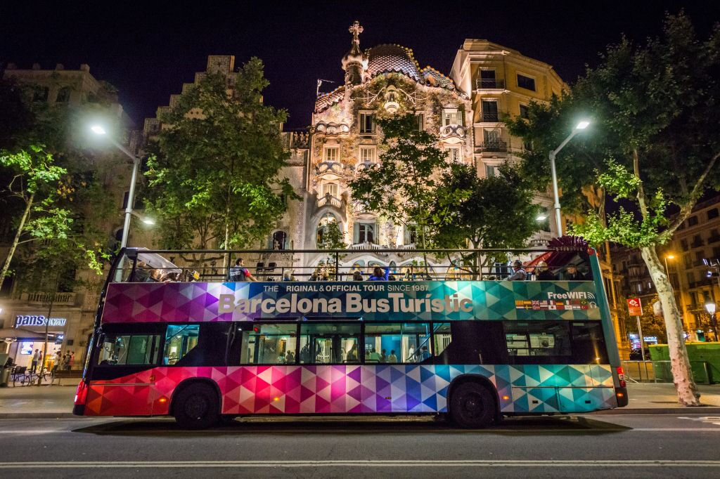 Bus Turístic a Barcellona - Tour Serale